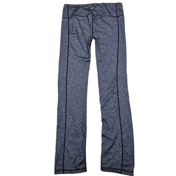 Gap Fit Straight Leg Low Rise Leggings Charcoal Gray Size Medium Regular - Picture 4 of 5